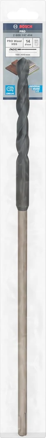 مته بتن کن چهار شیار بوش مدل 2608597404، نقره ای، 14x400 میلی متر مته بتن کن چهار شیار بوش مدل 2608597404، نقره ای، 14x400 میلی متر