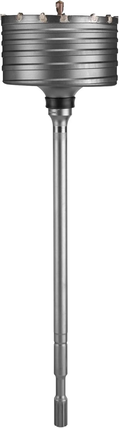 مته کرگیری چرخشی 12.7 سانتی‌متری در 55.88 سانتی‌متری بوش با طراحی موجی