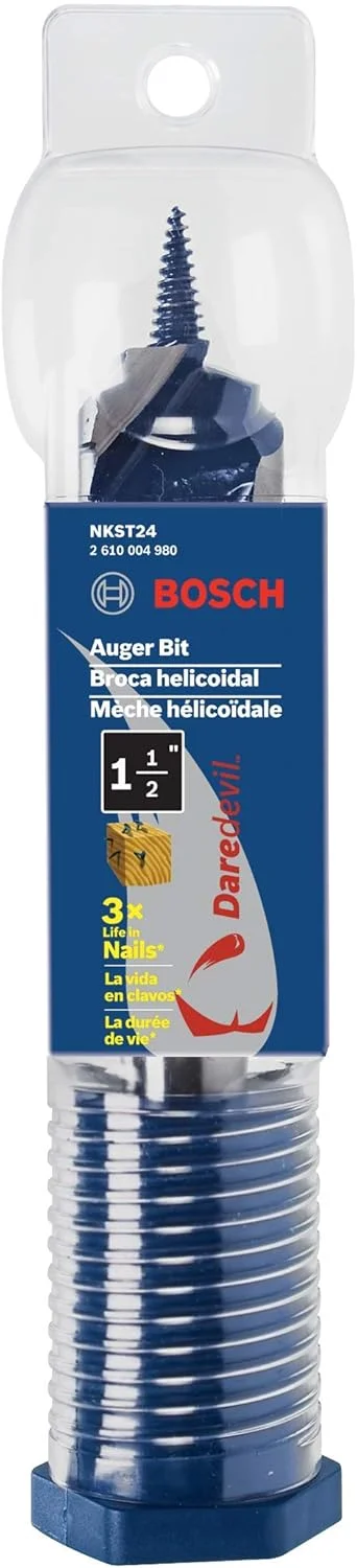 مته های مارپیچی بوش مدل Daredevil، سایز 1-1/2 اینچ در 7-1/2 اینچ