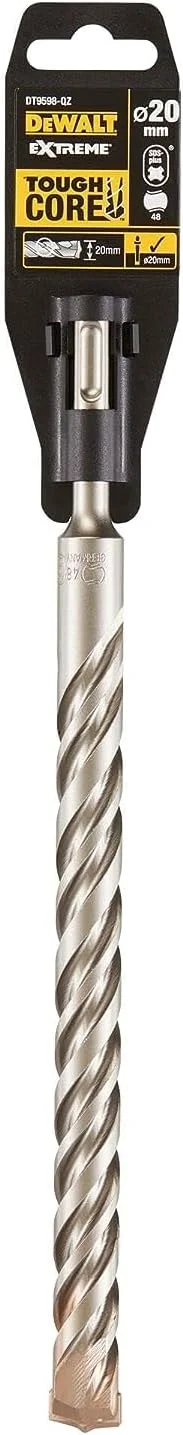 مته بتن کن SDS+ اکستریم 20x300 میلی‌متر دیوالت، زرد/مشکی، DT9598-QZ