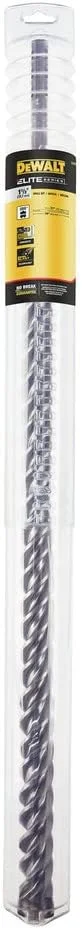 مته بتن دِوالت، ضربه ای، 4 لبه، SDS MAX، سایز 38 میلی‌متر در 787 میلی‌متر در 914 میلی‌متر (DW5859)