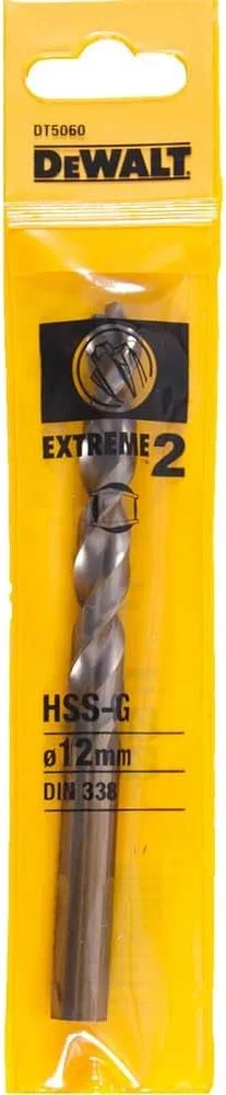 مته فلزکاری اکستریم 2 دیوالت DT5055-QZ DT5055QZ، 9.5x125 میلی متر، نقره ای