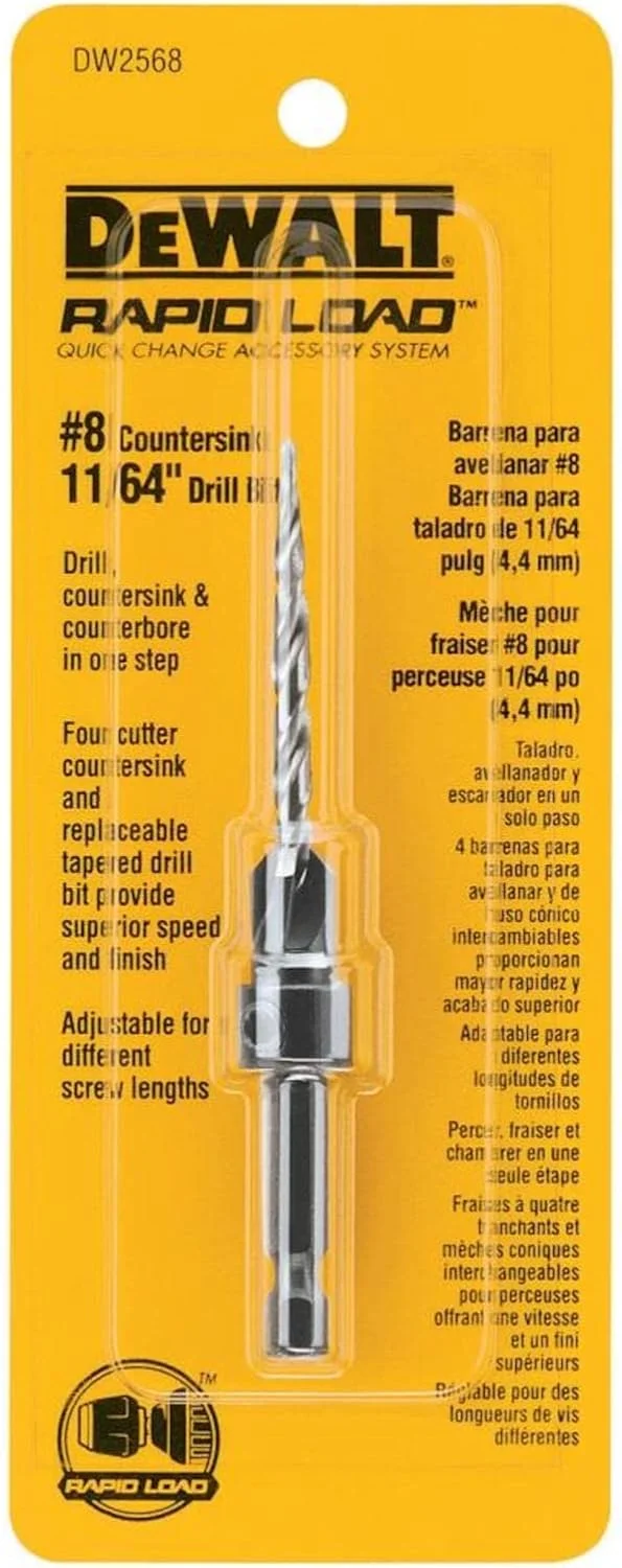 مته خزینه شماره ۸ دیوالت DW2568 به همراه مته ۱۱/۶۴ اینچی