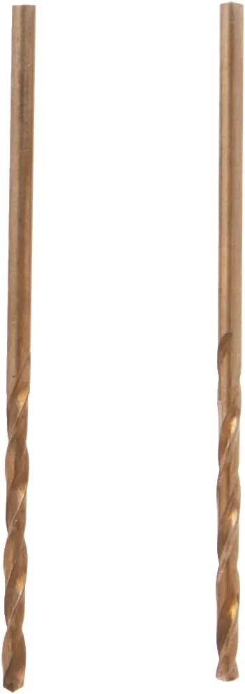 مته پیچشی اکسید آهن طلایی DEWALT DW1905 با نوک شکافته، سایز 5/64 اینچ، بسته 2 عددی