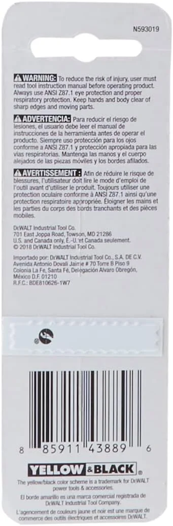 مته قلاویز DEWALT، UNC، 5/16 اینچ (DWADT51618)