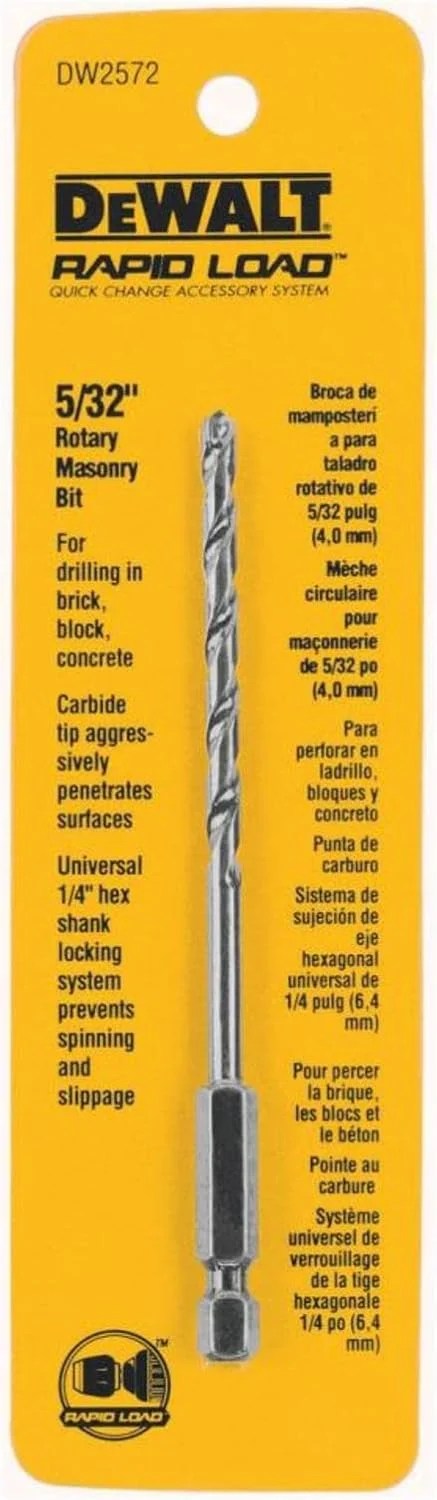 مته الماسه چرخشی 5/32 اینچی دیوالت مدل DW2572
