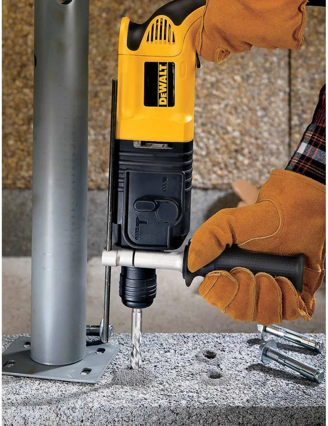 مته چکش SDS+ دِوالت، کاربید راک، 1/2 اینچ در 4 اینچ در 6 اینچ (DW5437)