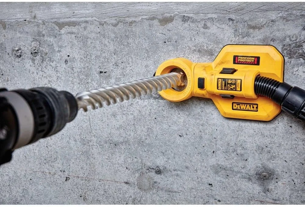 مته چکش چرخشی SDS Max چهار شیار دیوالت DW5822، سایز 1-1/8 اینچ در 18 اینچ در 22-1/2 اینچ