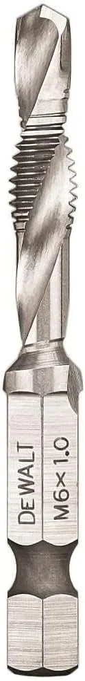DEWALT DWADTQTR6MM1 Impact Ready 6 میلی متر x 1، ظرفیت 1/4 اینچ
