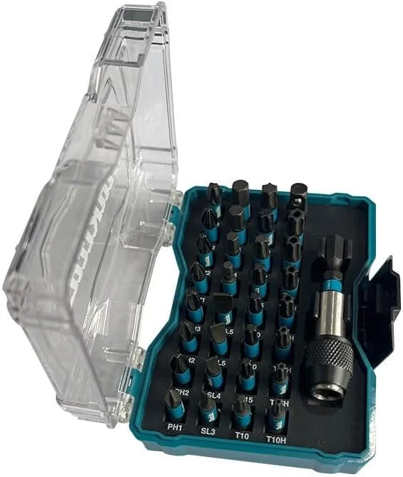 مجموعه سری پیچ گوشتی مشکی ماکیتا مدل E-15687 | سری ¼ اینچ شش گوش | 33 عددی مجموعه سری پیچ گوشتی مشکی ماکیتا مدل E-15687 | سری ¼ اینچ شش گوش | 33 عددی