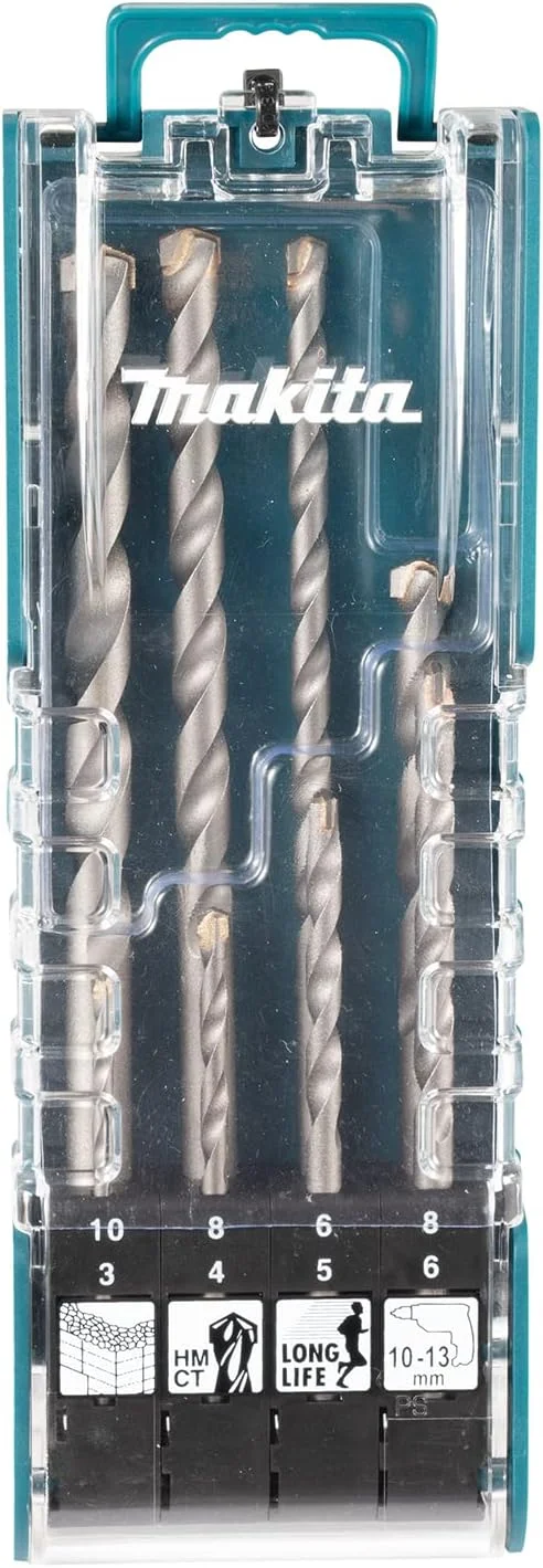 مجموعه مته 8 عددی کاربید تنگستن ماکیتا مدل E-15861