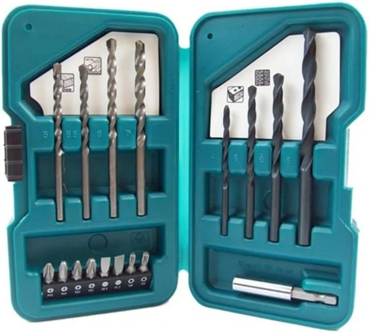 مجموعه ۱۷ عددی مته و سری پیچ گوشتی ماکیتا مدل D-45858 در جعبه تاشو