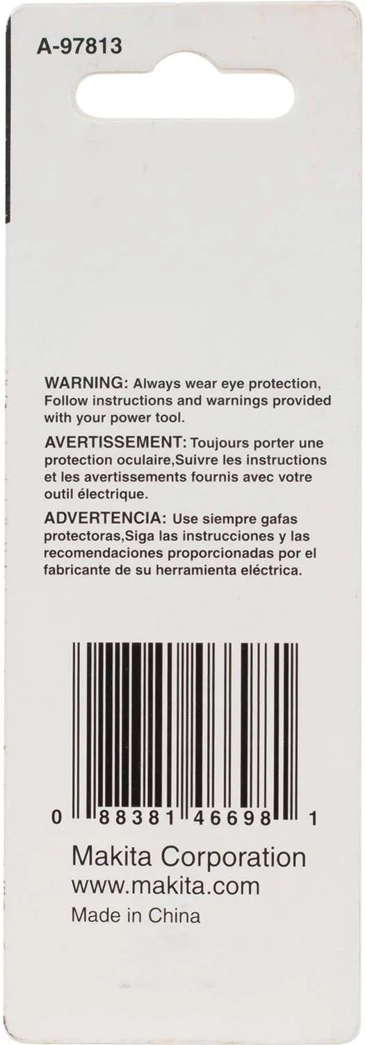 مته اکسید سیاه ماکیتا A-97813، دنباله 1/4 اینچی شش گوش