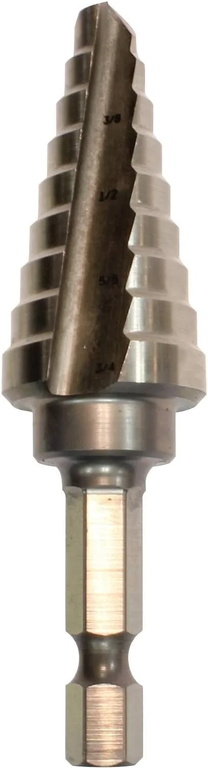 مته پله ای فولادی تندبر ماکیتا 711493-A، 1/4 تا 3/4 اینچ