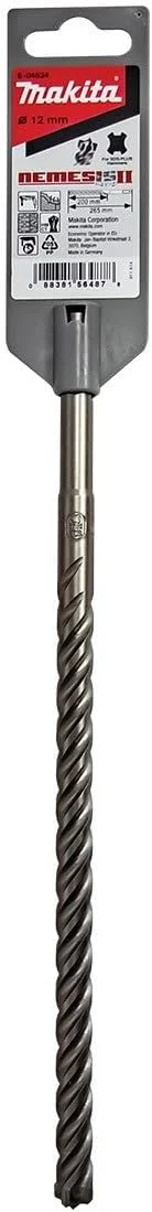 مته چکش تخریب SDS-PLUS ماکیتا B-58746، نمسیس 2، 28 x 250 میلی‌متر