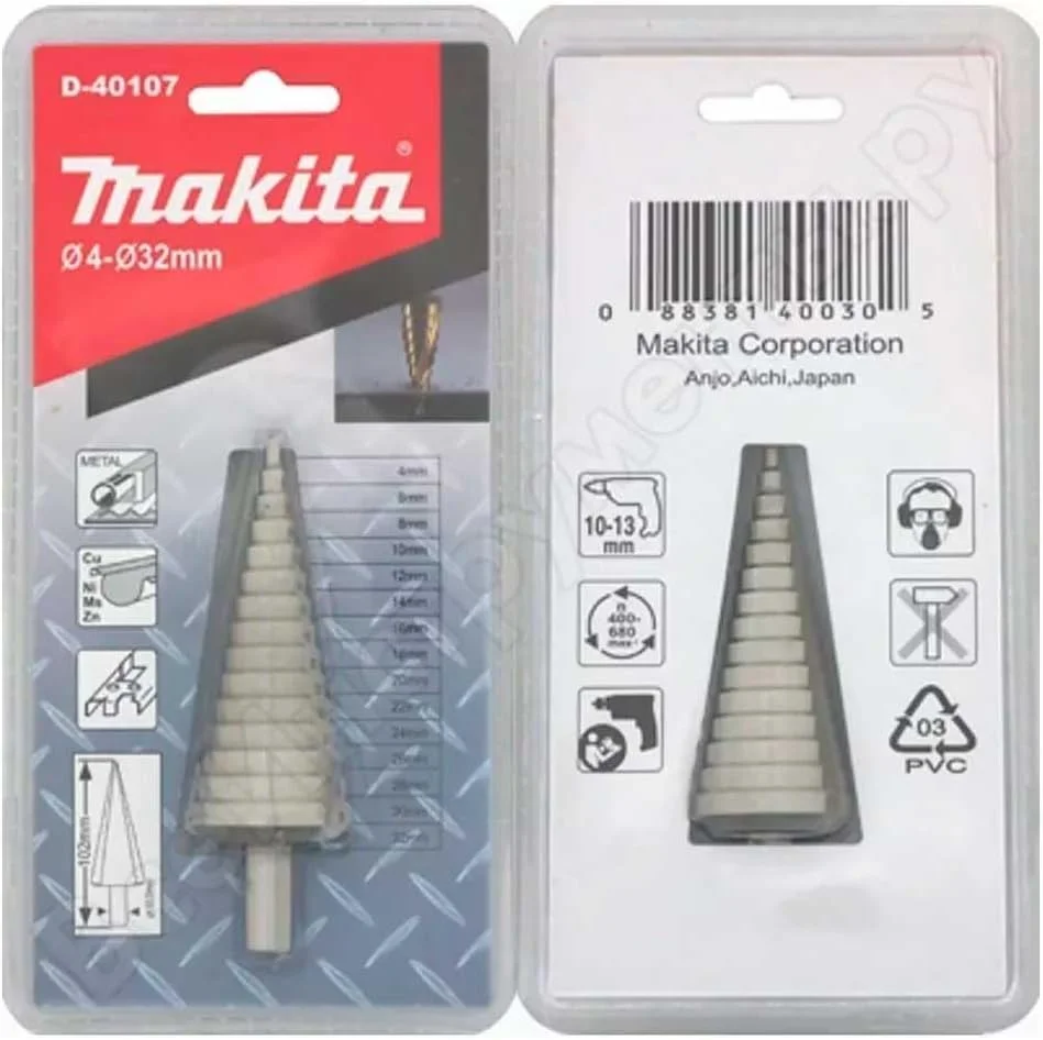 مته پله ای ماکیتا مدل D-40107