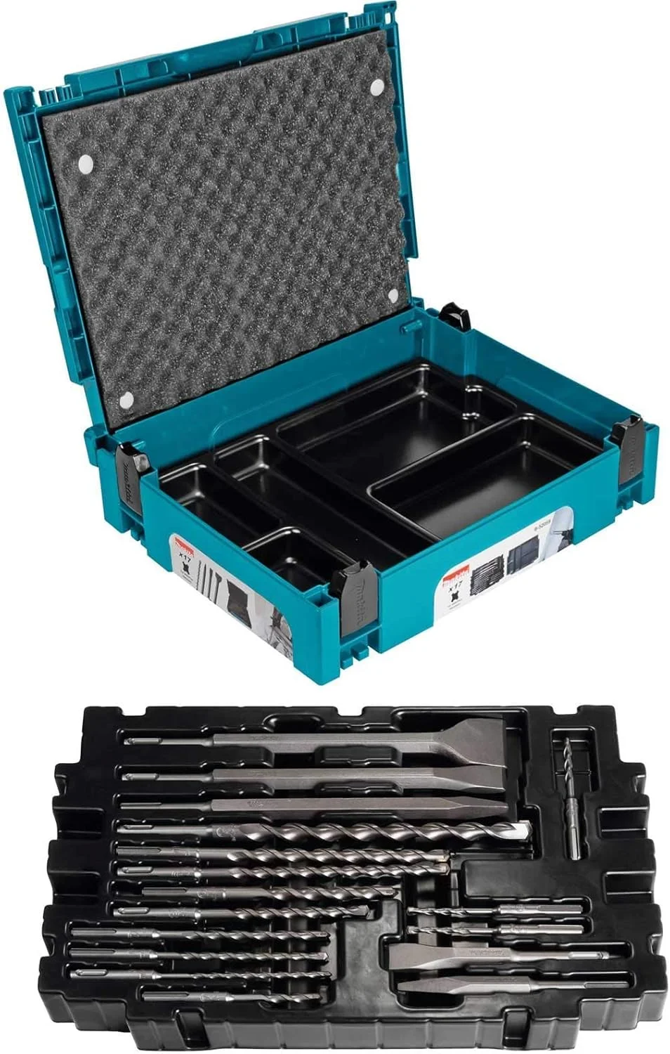 مجموعه 17 عددی مته و قلم بتن کن ماکیتا مدل B-52059