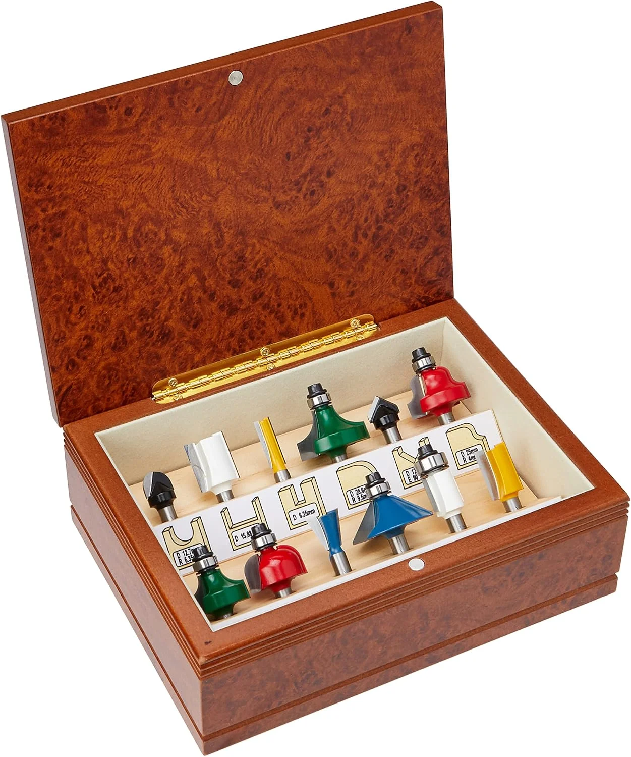 مجموعه تیغه فرز ماکیتا مدل A-91051 - چند رنگ (12 عددی)