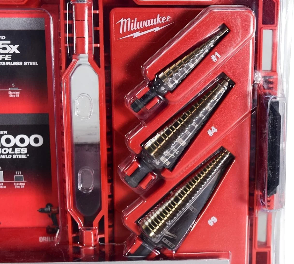 مجموعه مته پله ای کبالت میلواکی 48-89-9291 (3 عددی)