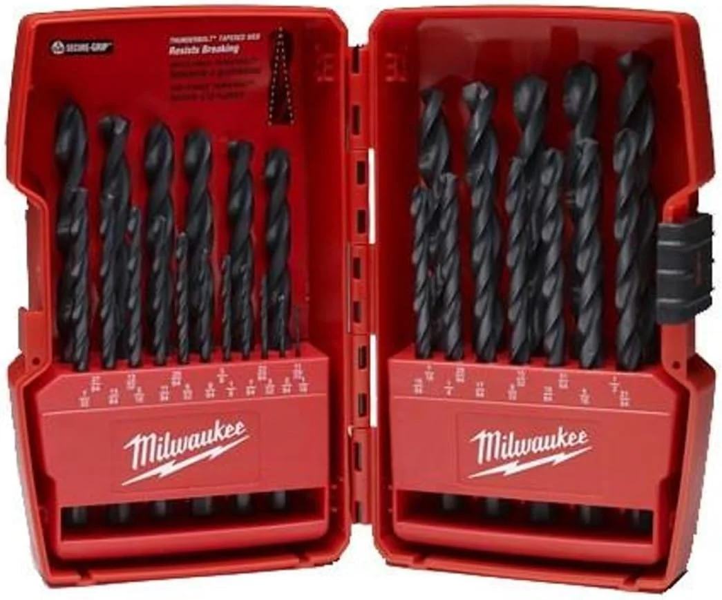 مجموعه مته اکسید سیاه میلواکی، 29 عددی