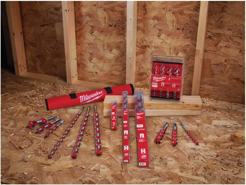 مته چوب Milwaukee 48-13-0048 Builders World Wholesale Distribution، سایز 1/2 x 6