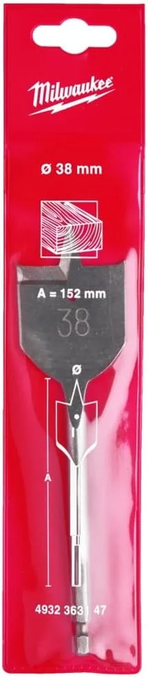 مته میلواکی مدل Pua 38 x 152 میلی متر