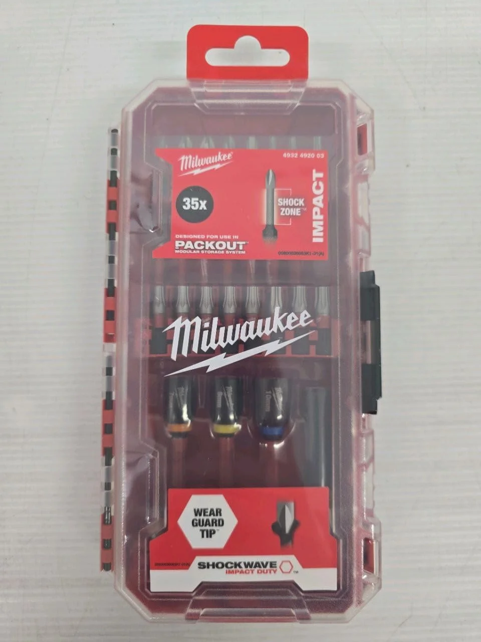 مجموعه ۳۵ عددی سری پیچ گوشتی ضربه ای میلواکی Shockwave