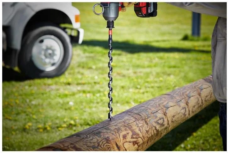 مته حلزونی ضربه ای خطوط انتقال برق میلواکی سایز 11/16 اینچ در 18 اینچ مته حلزونی ضربه ای خطوط انتقال برق میلواکی سایز 11/16 اینچ در 18 اینچ