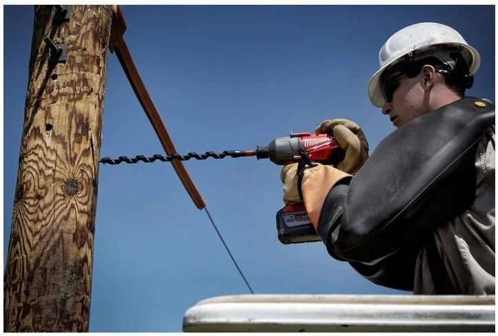مته حلزونی ضربه ای خطوط انتقال برق میلواکی سایز 11/16 اینچ در 18 اینچ مته حلزونی ضربه ای خطوط انتقال برق میلواکی سایز 11/16 اینچ در 18 اینچ