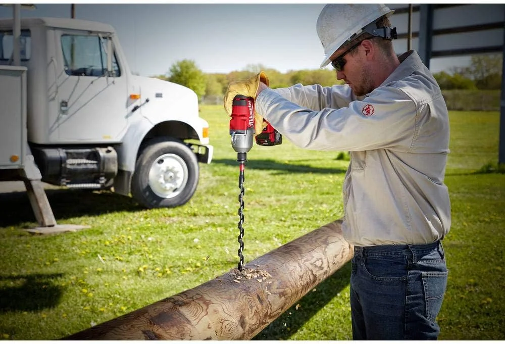 مته حلزونی ضربه ای خطوط انتقال برق میلواکی سایز 11/16 اینچ در 18 اینچ مته حلزونی ضربه ای خطوط انتقال برق میلواکی سایز 11/16 اینچ در 18 اینچ