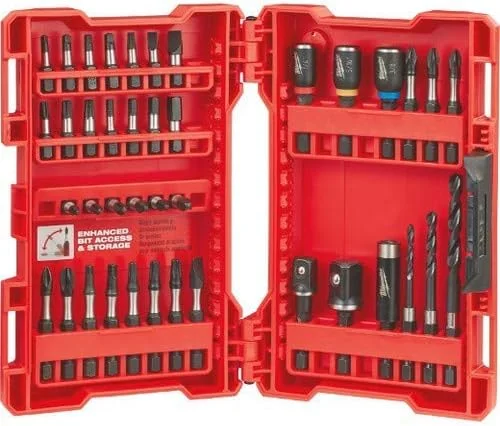 مجموعه ۴۰ عددی مته و سری پیچ گوشتی ударная волна میلواکی مدل 48-32-4006