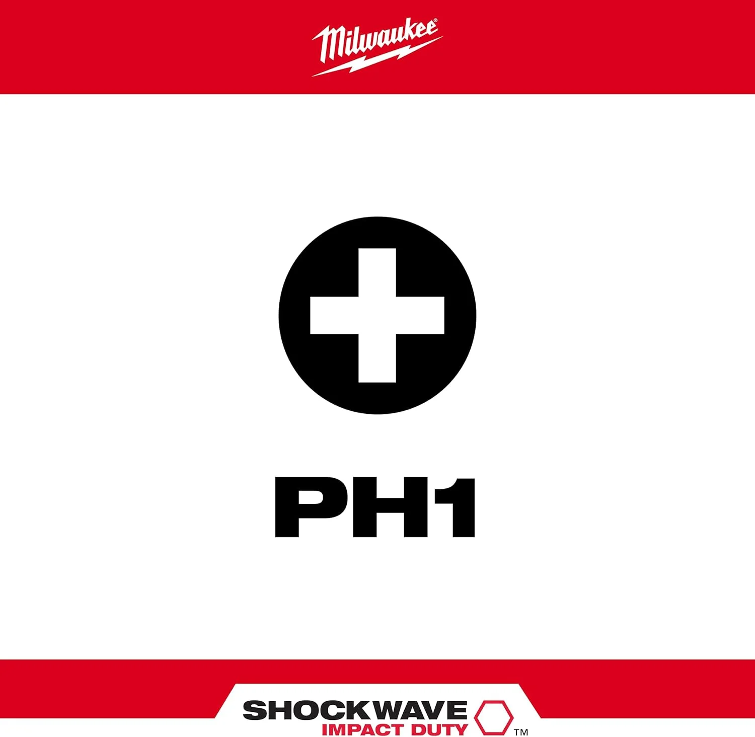 مجموعه 26 عددی سری پیچ گوشتی و بست Milwaukee مدل Shockwave 48-32-4408، قرمز