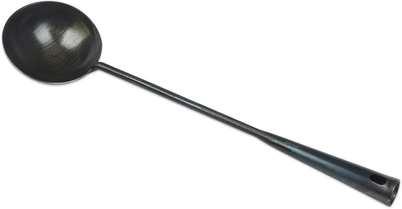 ژِن‌سان‌هوان، ملاقه و کفگیر/برگردان دستی سنتی چینی (ست کفگیر و ملاقه)… (ملاقه)