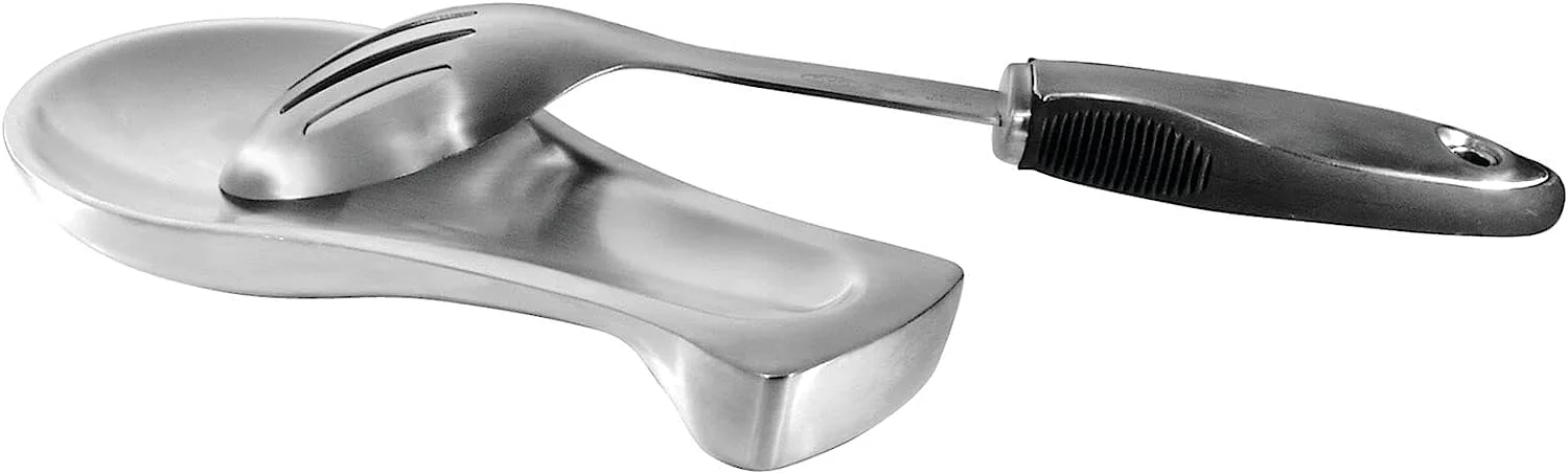 جای قاشق 4basix، نگهدارنده قاشق استیل، نگهدارنده قاشق آشپزی برای ملاقه، کفگیر، برس، لیسک و موارد دیگر