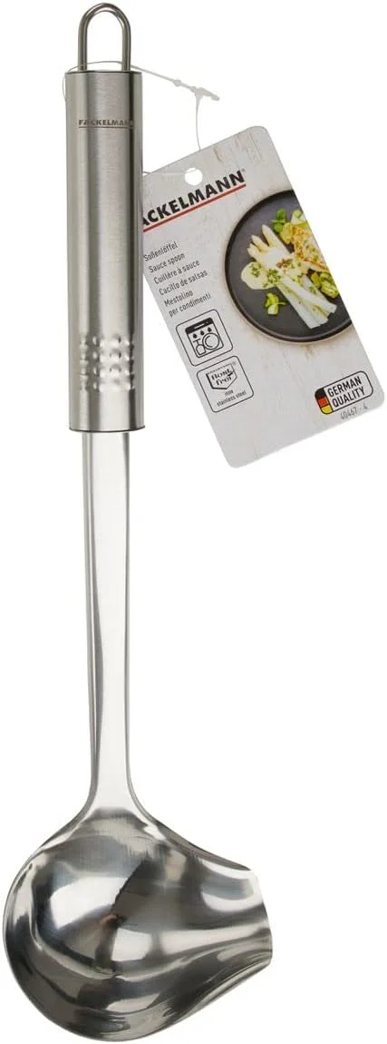 ملاقه سس استیل ضد زنگ فاکلمن مدل نیرستا طول 29 سانتی متر ملاقه سس استیل ضد زنگ فاکلمن مدل نیرستا طول 29 سانتی متر