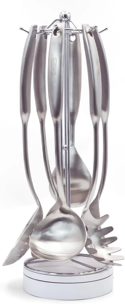 ست ۶ تکه لوازم آشپزی استیل ضد زنگ با دسته های توخالی زیبا شامل کفگیر، برگردان، قاشق برنج، سرو کننده پاستا، کفگیر و ملاقه سوپ، ابزار آشپزخانه برای استفاده روزانه مدل 304 ST ست ۶ تکه لوازم آشپزی استیل ضد زنگ با دسته های توخالی زیبا شامل کفگیر، برگردان، قاشق برنج، سرو کننده پاستا، کفگیر و ملاقه سوپ، ابزار آشپزخانه برای استفاده روزانه مدل 304 ST