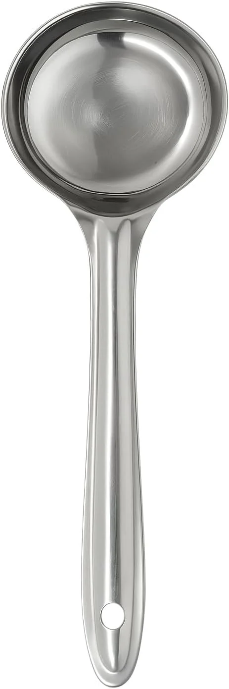 کفگیر گرد استیل داینور برای خمیر دوسا، ملاقه دوسا، قاشق اسپورل، بسته 1 عددی کفگیر گرد استیل داینور برای خمیر دوسا، ملاقه دوسا، قاشق اسپورل، بسته 1 عددی