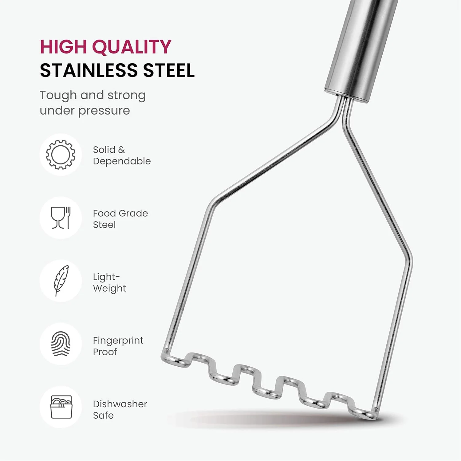 ست لوازم آشپزخانه فاین داین - 10 تکه، لوازم آشپزی استیل ضد زنگ با قاشق، همزن، کفگیر، انبر، ملاقه، پوره ساز و نگهدارنده لوازم آشپزی - لوازم جانبی آشپزخانه، ابزار و وسایل ست لوازم آشپزخانه فاین داین - 10 تکه، لوازم آشپزی استیل ضد زنگ با قاشق، همزن، کفگیر، انبر، ملاقه، پوره ساز و نگهدارنده لوازم آشپزی - لوازم جانبی آشپزخانه، ابزار و وسایل