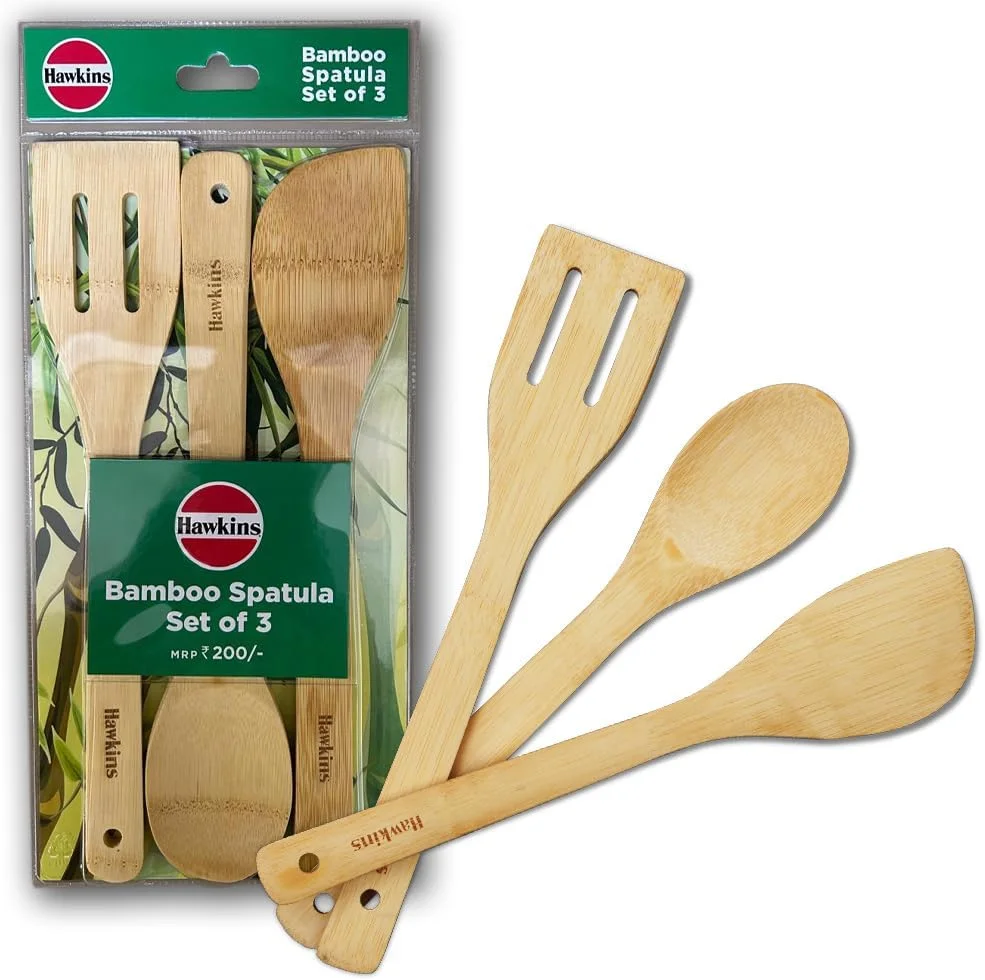 ست کفگیر چوبی بامبو هاوکینز، 3 عددی، کفگیرهای بامبو دست ساز طبیعی، ابزار آشپزخانه، ملاقه، برگردان، کفگیر، لیسک، سرو کننده مناسب ظروف نچسب (BSPTL3) ست کفگیر چوبی بامبو هاوکینز، 3 عددی، کفگیرهای بامبو دست ساز طبیعی، ابزار آشپزخانه، ملاقه، برگردان، کفگیر، لیسک، سرو کننده مناسب ظروف نچسب (BSPTL3)