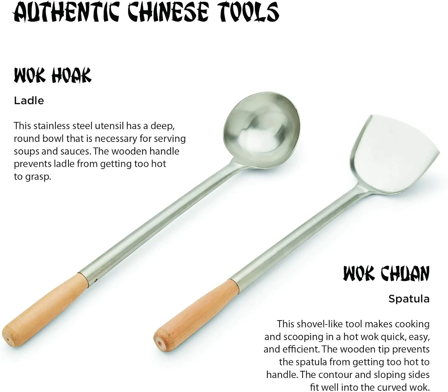 ست کفگیر و ملاقه وک Fox Run 48763، استیل ضد زنگ، نقره ای