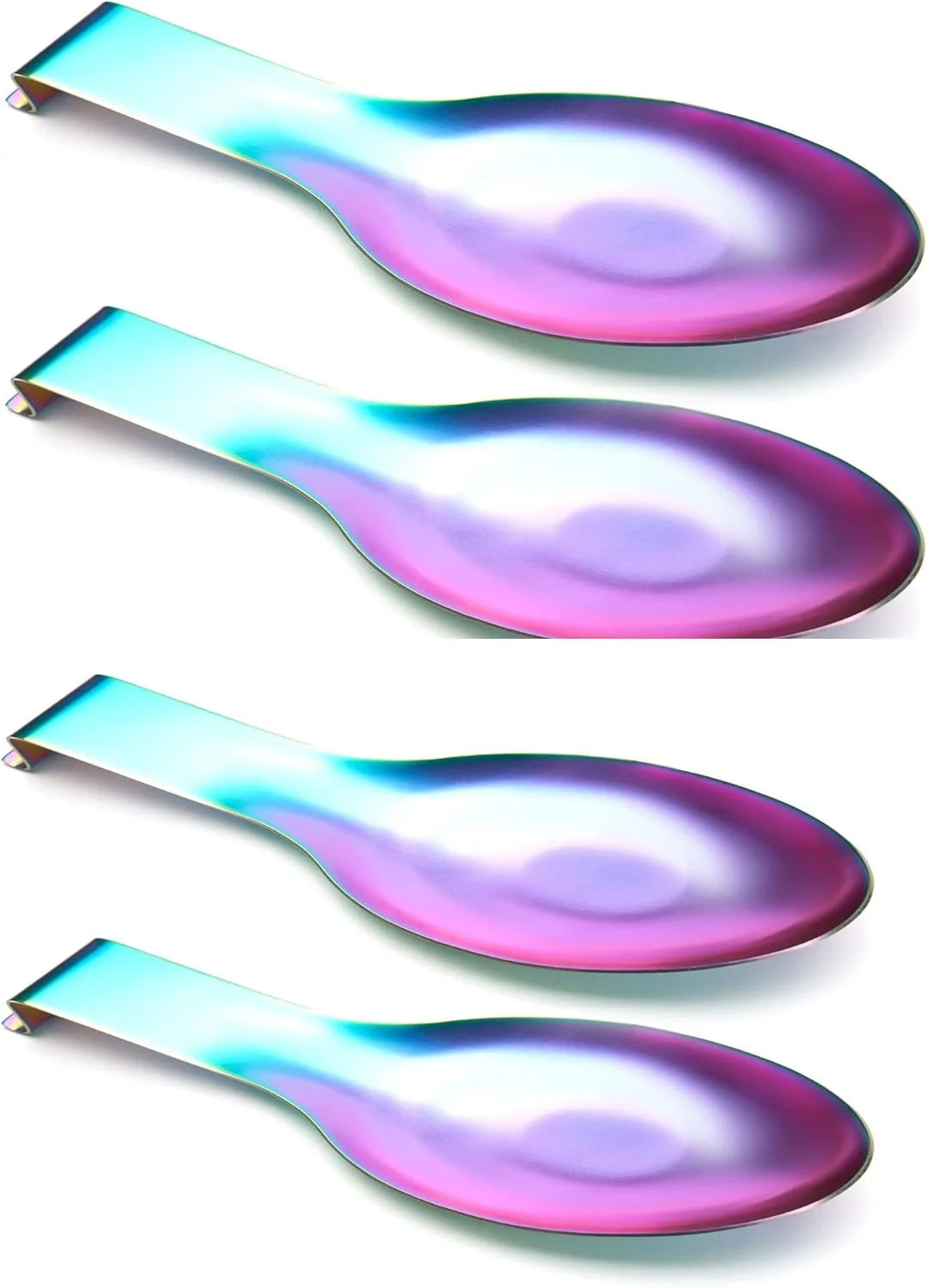 ست ۴ عددی استند قاشق استیل رنگین کمانی KASTWAVE برای آشپزخانه، نگهدارنده قاشق و ملاقه برای اجاق گاز، مقاوم در برابر زنگ زدگی، مناسب برای کفگیر، قابل شستشو در ماشین ظرفشویی، ۹.۶۱ x ۳.۷۴ اینچ (رنگی) ست ۴ عددی استند قاشق استیل رنگین کمانی KASTWAVE برای آشپزخانه، نگهدارنده قاشق و ملاقه برای اجاق گاز، مقاوم در برابر زنگ زدگی، مناسب برای کفگیر، قابل شستشو در ماشین ظرفشویی، ۹.۶۱ x ۳.۷۴ اینچ (رنگی)