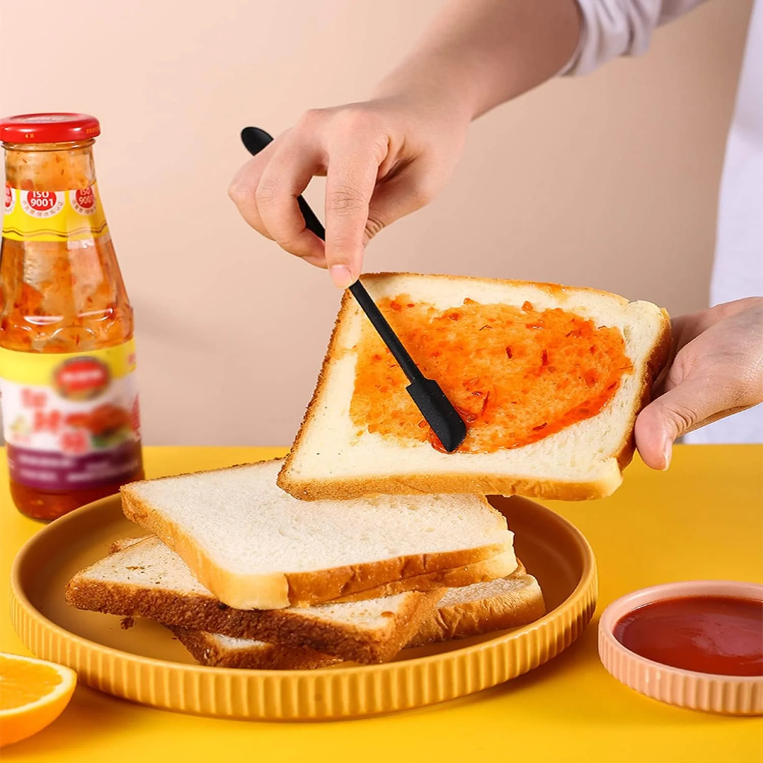 ست کاردک سیلیکونی، 3 عدد کاردک کوچک آرایشی و آشپزخانه، قاشقک سیلیکونی کوچک دو طرفه قابل استفاده مجدد ست کاردک سیلیکونی، 3 عدد کاردک کوچک آرایشی و آشپزخانه، قاشقک سیلیکونی کوچک دو طرفه قابل استفاده مجدد