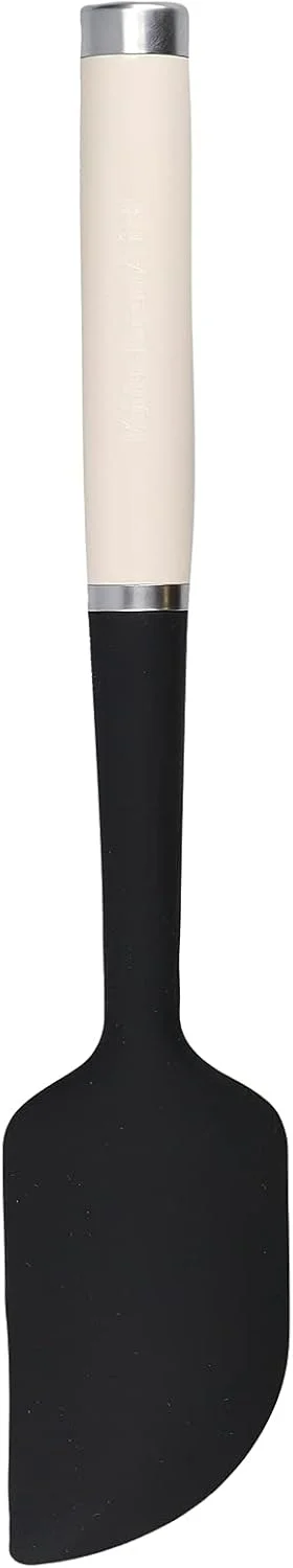 کفگیر قاشقی سیلیکونی مقاوم در برابر حرارت KitchenAid - قرمز امپایر، کرم بادامی کفگیر قاشقی سیلیکونی مقاوم در برابر حرارت KitchenAid - قرمز امپایر، کرم بادامی