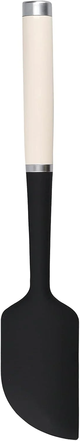 کفگیر قاشقی سیلیکونی مقاوم در برابر حرارت KitchenAid - قرمز امپایر، کرم بادامی کفگیر قاشقی سیلیکونی مقاوم در برابر حرارت KitchenAid - قرمز امپایر، کرم بادامی