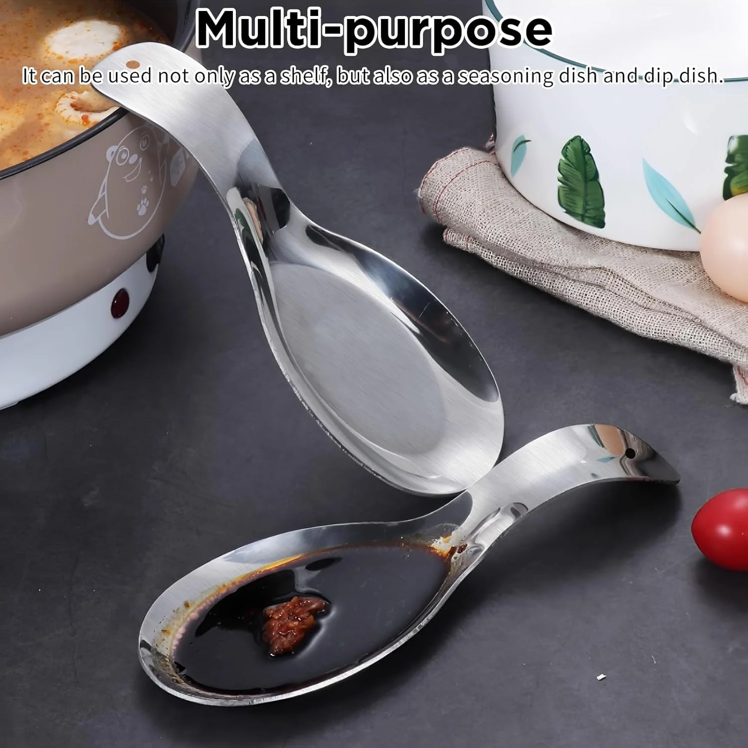 جا قاشقی استیل ضد زنگ مناسب برای انواع قاشق، کفگیر، برس و ملاقه، قابل استفاده در آشپزخانه، رستوران و منزل جا قاشقی استیل ضد زنگ مناسب برای انواع قاشق، کفگیر، برس و ملاقه، قابل استفاده در آشپزخانه، رستوران و منزل