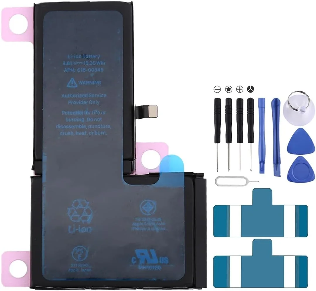 باتری لیتیوم-یونی 2716mAh برای آیفون X