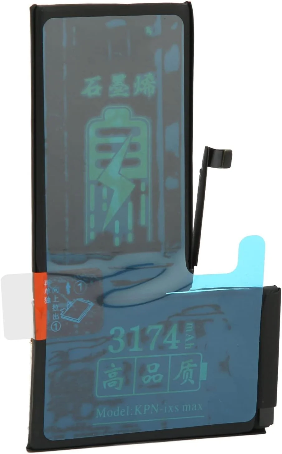 باتری جایگزین ارتقا یافته 2022 با ظرفیت بالا برای XS - باتری گوشی هوشمند 3174mAh با شارژ فوق العاده سریع گرافن