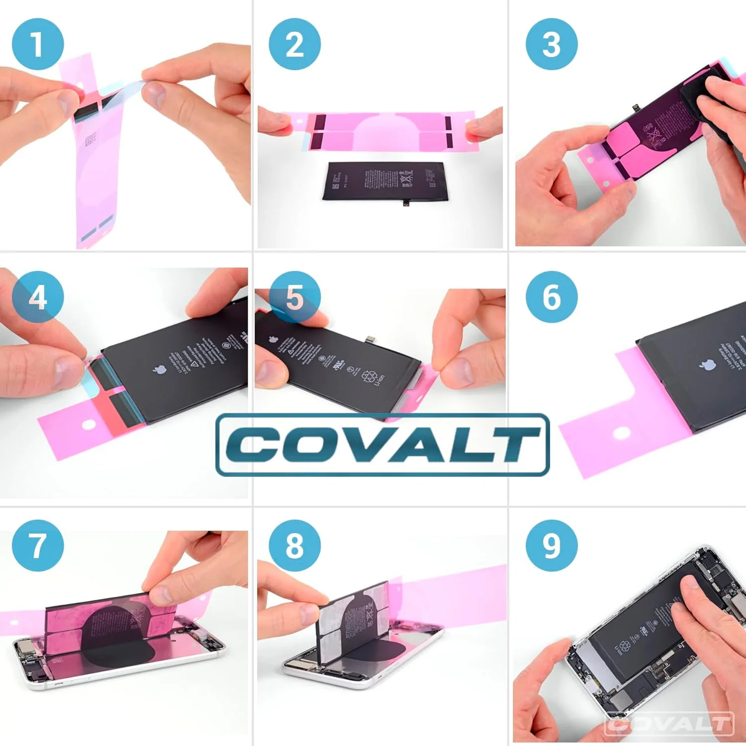 چسب باتری دو طرفه برای آیفون X/XS چسب باتری دو طرفه برای آیفون X/XS