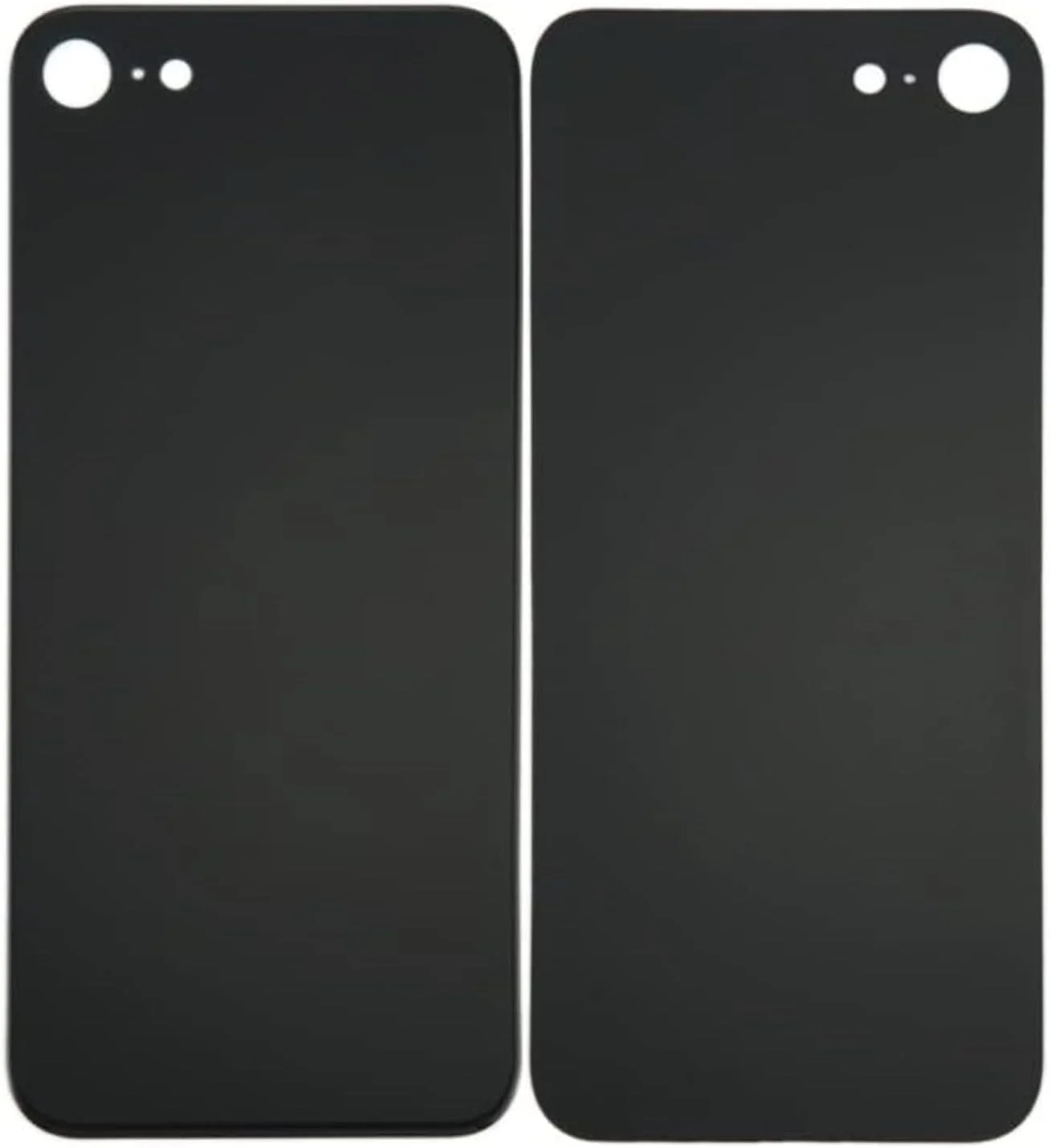 محفظه پشتی جایگزین سازگار با آیفون 8، درب پشتی باتری پنل شیشه ای، فقط شیشه بالایی پشتی، مشکی محفظه پشتی جایگزین سازگار با آیفون 8، درب پشتی باتری پنل شیشه ای، فقط شیشه بالایی پشتی، مشکی