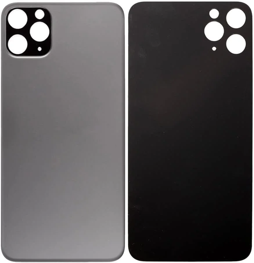 پنل پشتی جایگزین گوشی موبایل آیفون 11 پرو مکس - درب باتری شیشه ای خاکستری پنل پشتی جایگزین گوشی موبایل آیفون 11 پرو مکس - درب باتری شیشه ای خاکستری